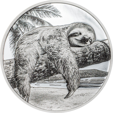 Sieben Todsünden - Faulheit - (2026) - 1 oz - Silber Proof Sammlermünze