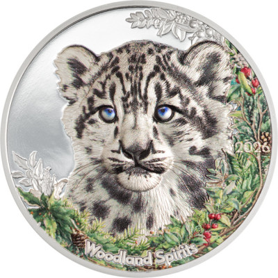 Schneeleopard (2026) - 1 oz - Silber Sammlermünze