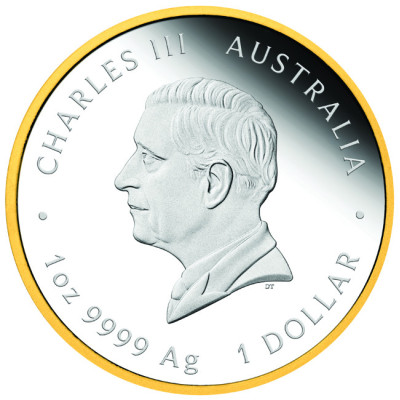 Australia´s First Gold Rush - 1 oz - Silber Sammlermünze