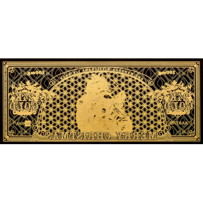 Weihnachtsmannböcke Aurum - 24k Gold Schein