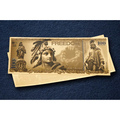Freiheit Aurum - 24k Gold Bill (100mg)