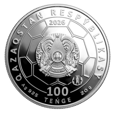 FIFA Fußball WM 2026 - 20g - Silber Sammlermünze