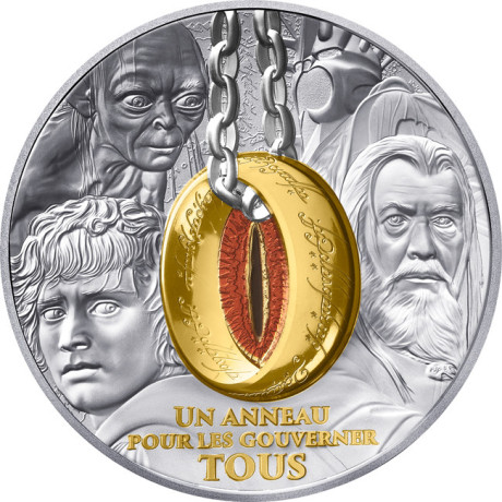 Herr der Ringe - 1 Oz Silber Sammlermünze