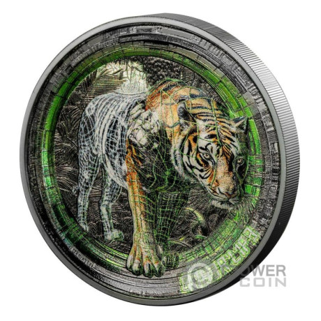 Tiger Other Life - 3 oz - Silber Sammlermünze