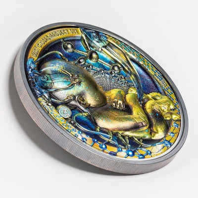 Baby Cyborg Revolution (2022) - 3 oz - Silber Proof Sammlermünze