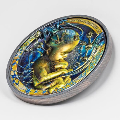 Baby Cyborg Revolution (2022) - 3 oz - Silber Proof Sammlermünze