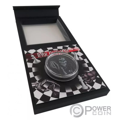 Dark Checkmate (2021) - 3 oz - Silber Proof Sammlermünze