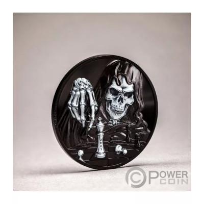 Dark Checkmate (2021) - 3 oz - Silber Proof Sammlermünze