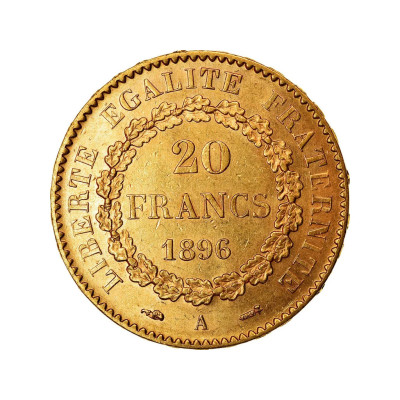 20 Francs - 6,45 g - Goldanlagemünze