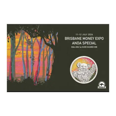 Koala Brisbane Expo (2026) – 1 oz – Silber Sammlermünze