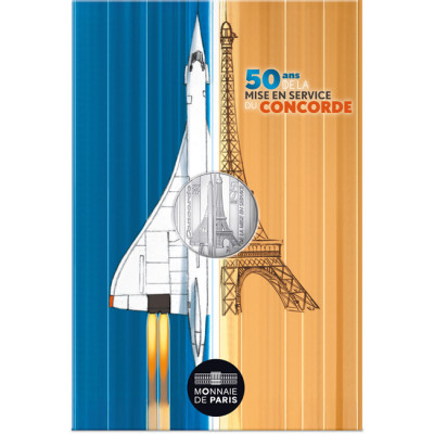 50 Jahre Concorde (2026) – silberne Sammlermünze
