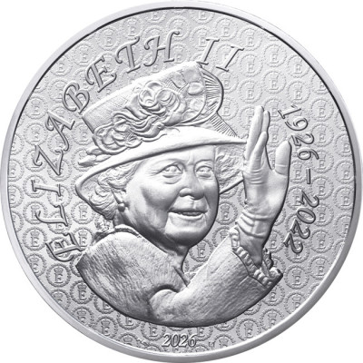 Königin Elisabeth II. (2026) – Silberne Sammlermünze