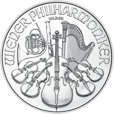 Wiener Philharmoniker (verschiedene Jahrgänge) – 1 oz – Silberanlagemünze