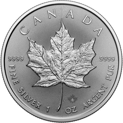 Maple Leaf (verschiedene Jahrgänge) – 1 Unze – Silber-Anlagemünze