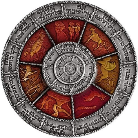 Hebräischer Kalender (2022) – 2 oz – Silber Sammlermünze