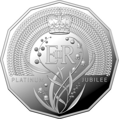 Platin-Jubiläum Ihrer Majestät Königin Elisabeth II. (2022) – 18,24 g – silberne Sammlermünze
