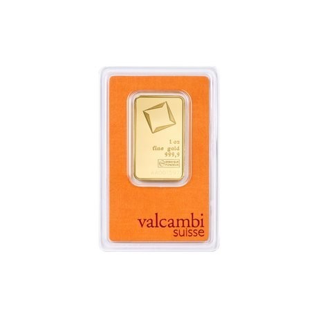 Valcambi 1oz (31,1 g) - Investiční zlatý slitek